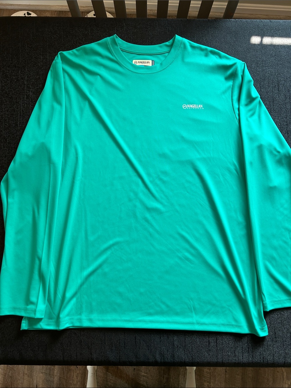 Magellan Outdoors Men's Long-Sleeve Performance Shirt - Oklahoma edition